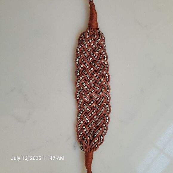 Free People  Brown City Slicker Bracelet NWT - Picture 3 of 6